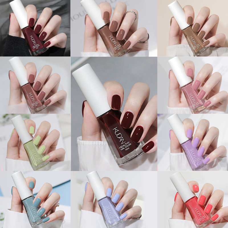 Resin Art Equipment - 10ml Peel Off น้ํา-ฐานเล็บ 40 สีแห้งเร็วเล็บสําหรับเล็บ