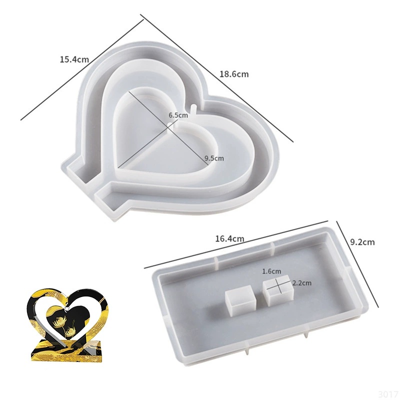 แม่พิมพ์ซิลิโคนอีพ็อกซี่เรซิ่น - Resin Art Alphabet บทวิจารณ์และราคา