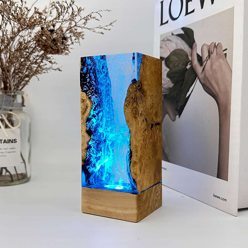 โคมไฟเรซิ่นรูปทรงสิ่งมีชีวิตใน - Resin Art Baby บทวิจารณ์และราคา
