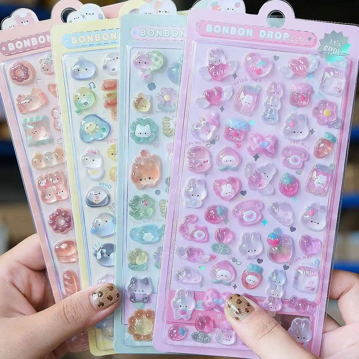 สติ๊กเกอร์เรซิน 3D ลายการ์ตูนน - Resin Art Case บทวิจารณ์และราคา