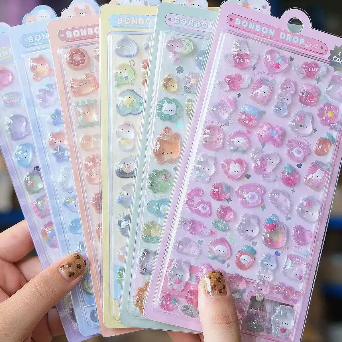 สติ๊กเกอร์เรซิน 3D ลายการ์ตูนน - Resin Art Case บทวิจารณ์และราคา