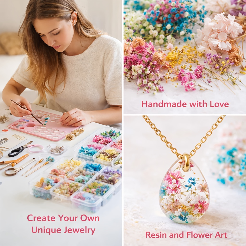 ชุดดอกไม้แห้งผสม 10 กล่อง - ดอ - Resin Art Wedding Gift บทวิจารณ์และราคา